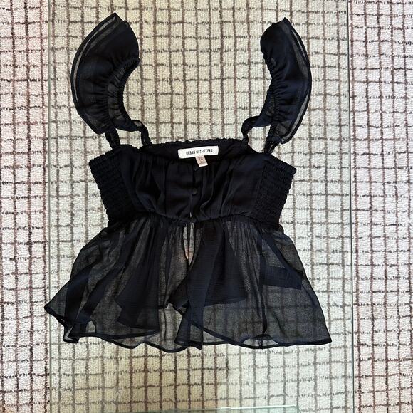 Urban Outfitters Sheer Babydoll Camisole - Picture 1 of 4
